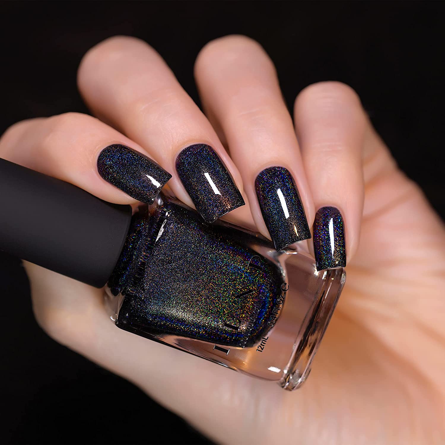 Five Black Glitter Nail Polish Picks for a Rockstar Mani