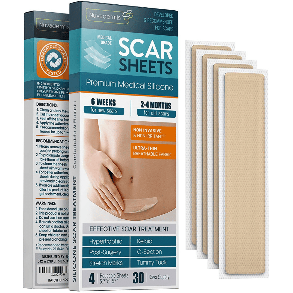 Erase Scars with the Best Silicone Scar Sheets on Amazon